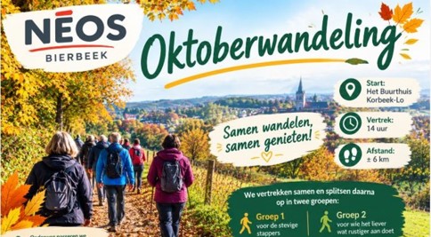 Oktoberwandeling 2026