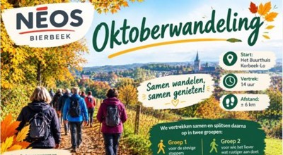 Oktoberwandeling 2026