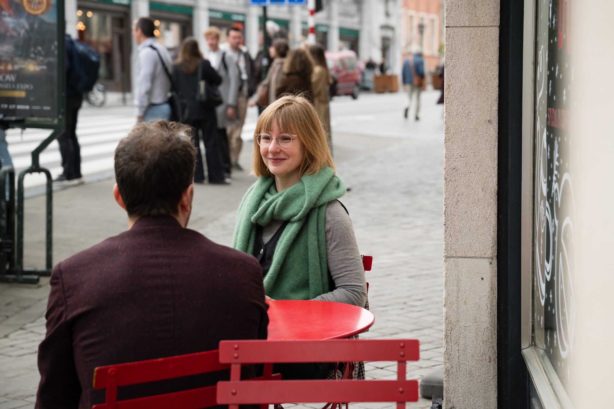 Neos Magazine met auteur Selma Franssen en Neos-directeur Martin De Loose