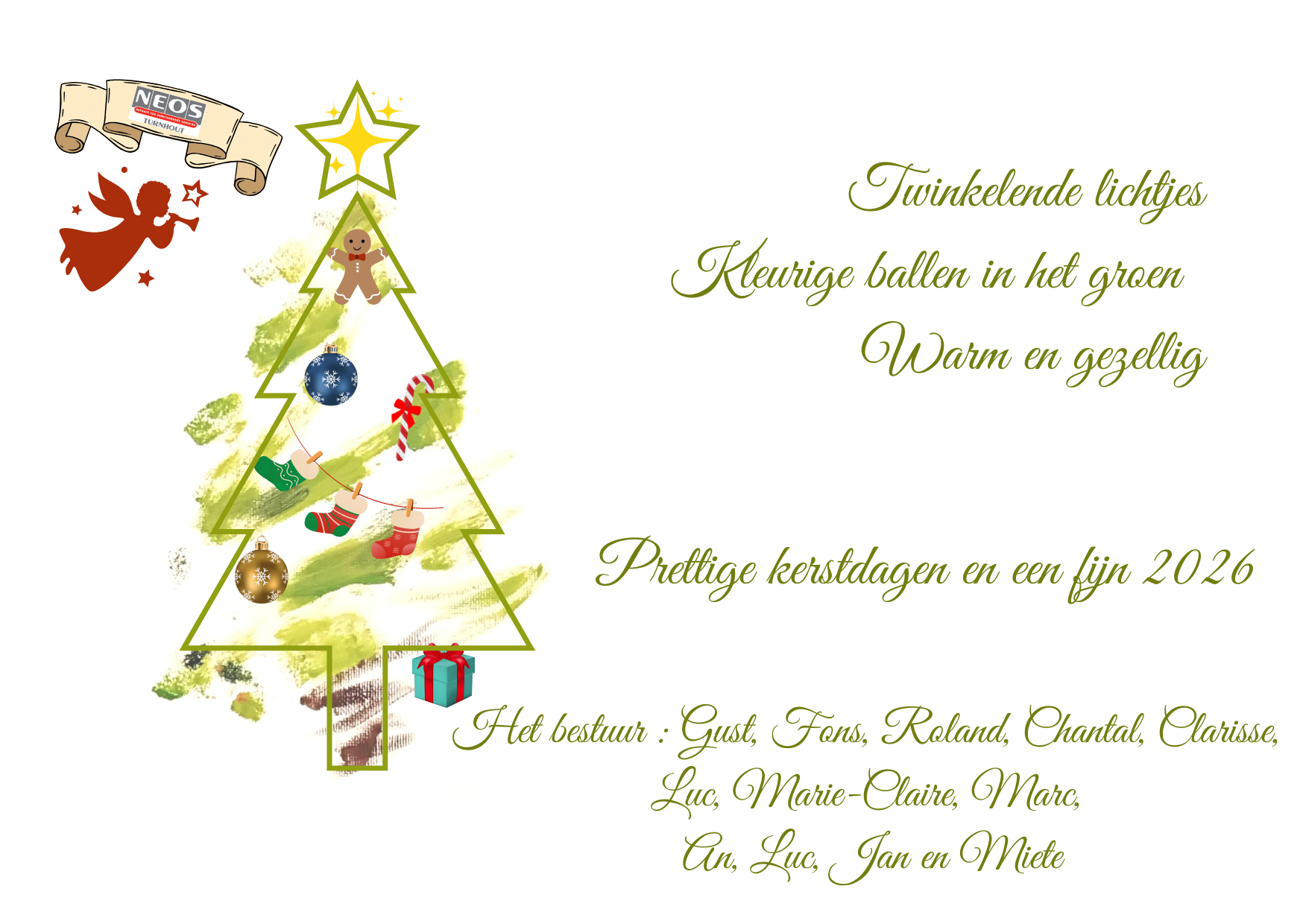 Twinkelende Lichtjesbanner