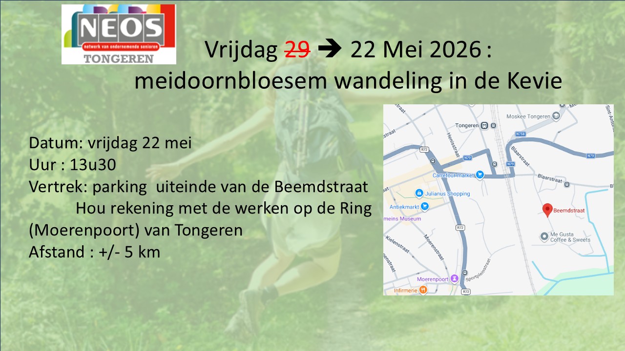 260522 Wandelingkevie