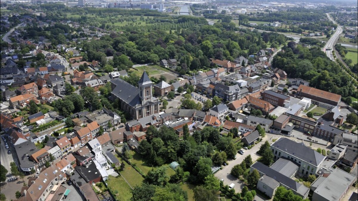 Evergem luchtfoto