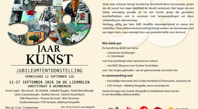 Flyer Kunstkring Strombeek