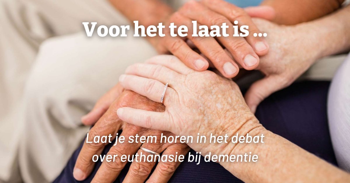 Voor het te laat is- bevraging euthanasie