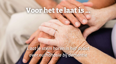 Voor het te laat is- bevraging euthanasie