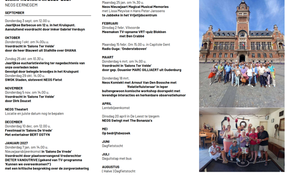 Jaarprogramma 2026 2027