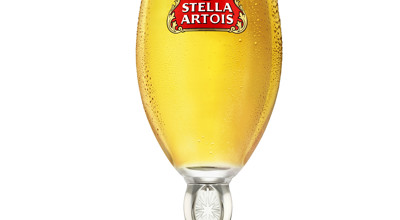 Stella Artois Chalice Filled