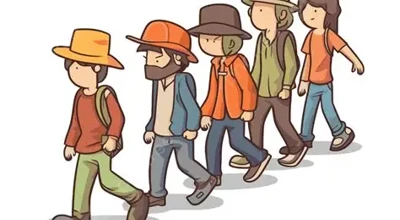Wandelen In Groep