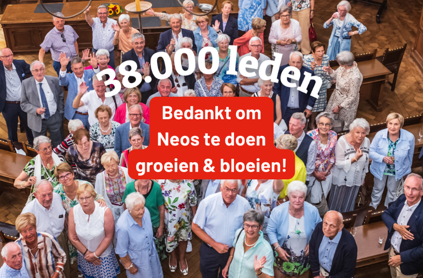 Neos 38.000 leden