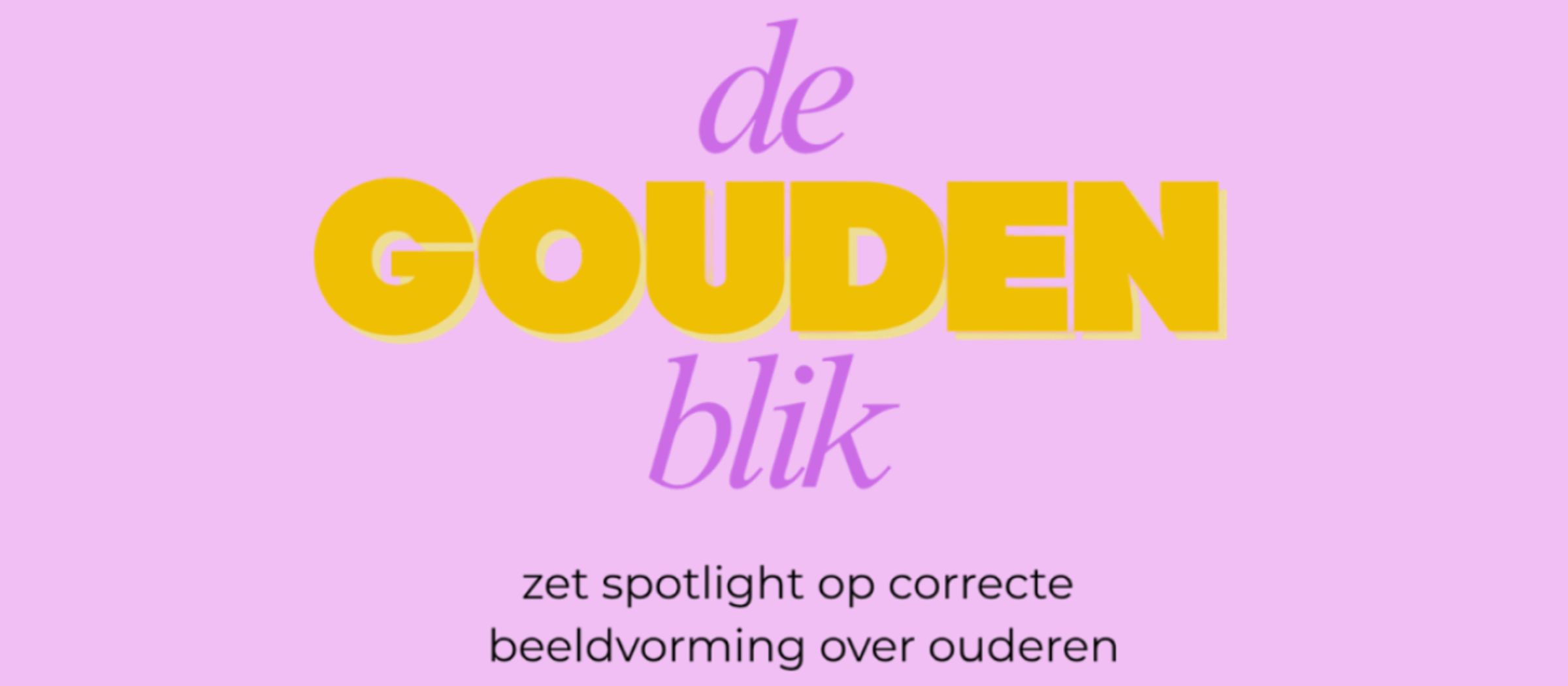 Banner De Gouden Blik