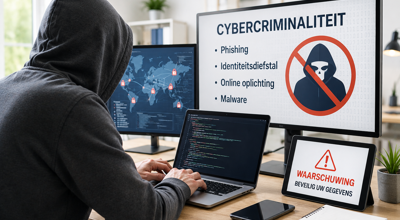 Flyer Voor Lezing Cybercriiminaliteit