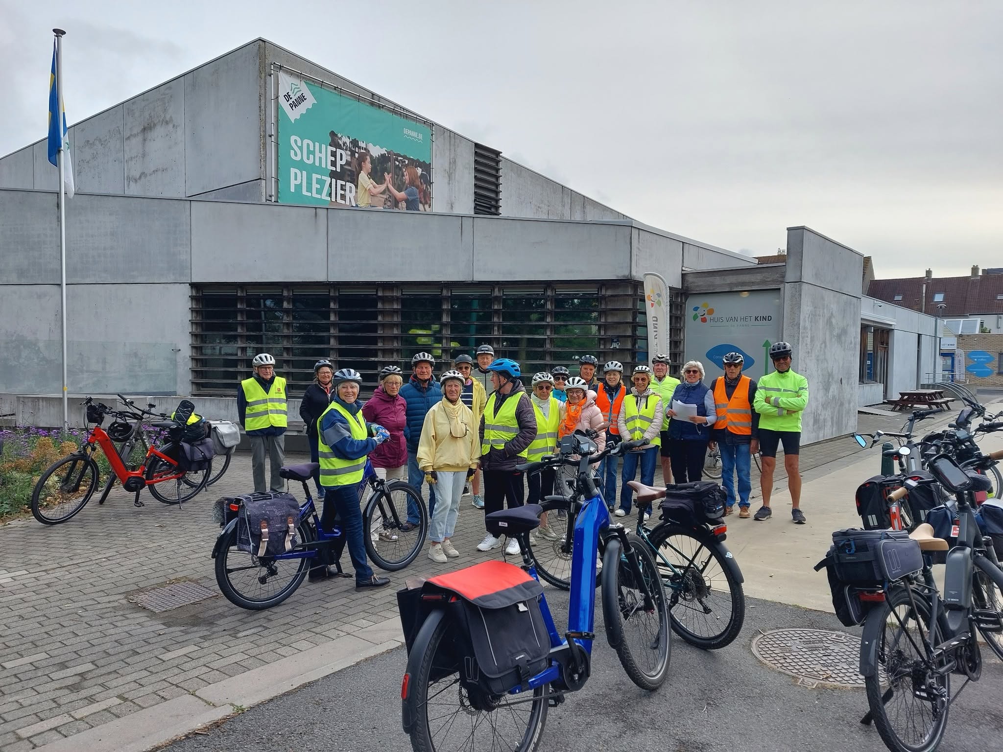 Dagfietstocht naar Frankrijk