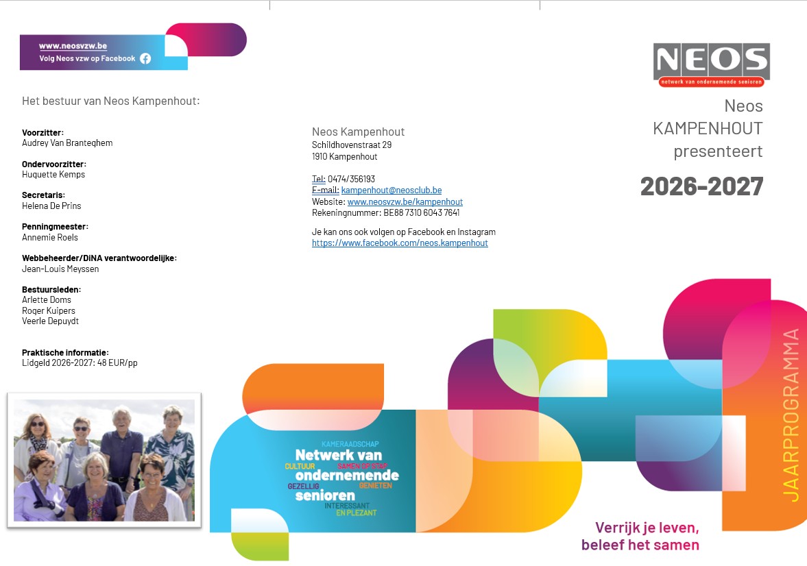 Jaarprogramma 2026 2027