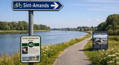 Fietsroute Langs De Schelde Rivier