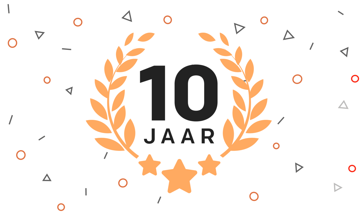 10 jarig bestaan
