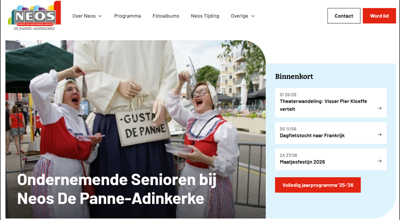 Hulp bij gebruik website en inschrijven voor een Neos-activiteit