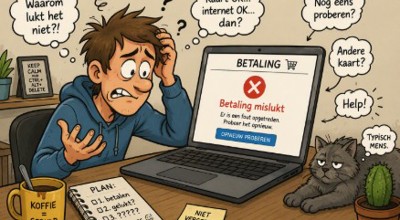 Tekening Betalen Via Pc Lukt Niet