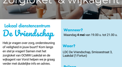 Gratis Infosessie Zorgloket & Wijkagent Flyer