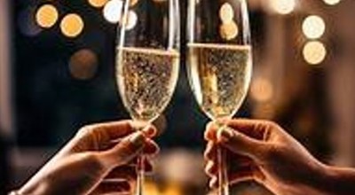 Foto champagneglazen