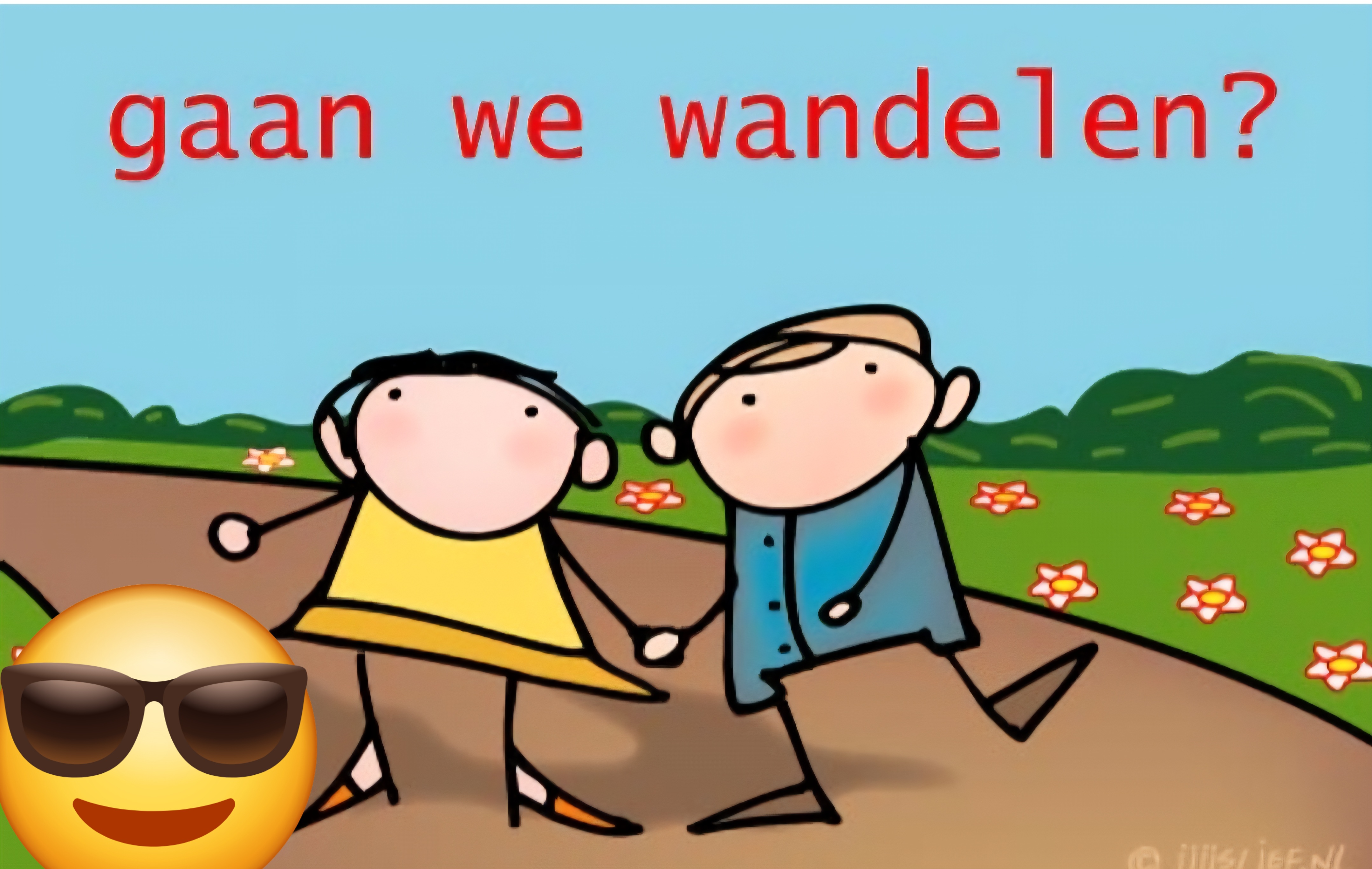 Wandelen of niet