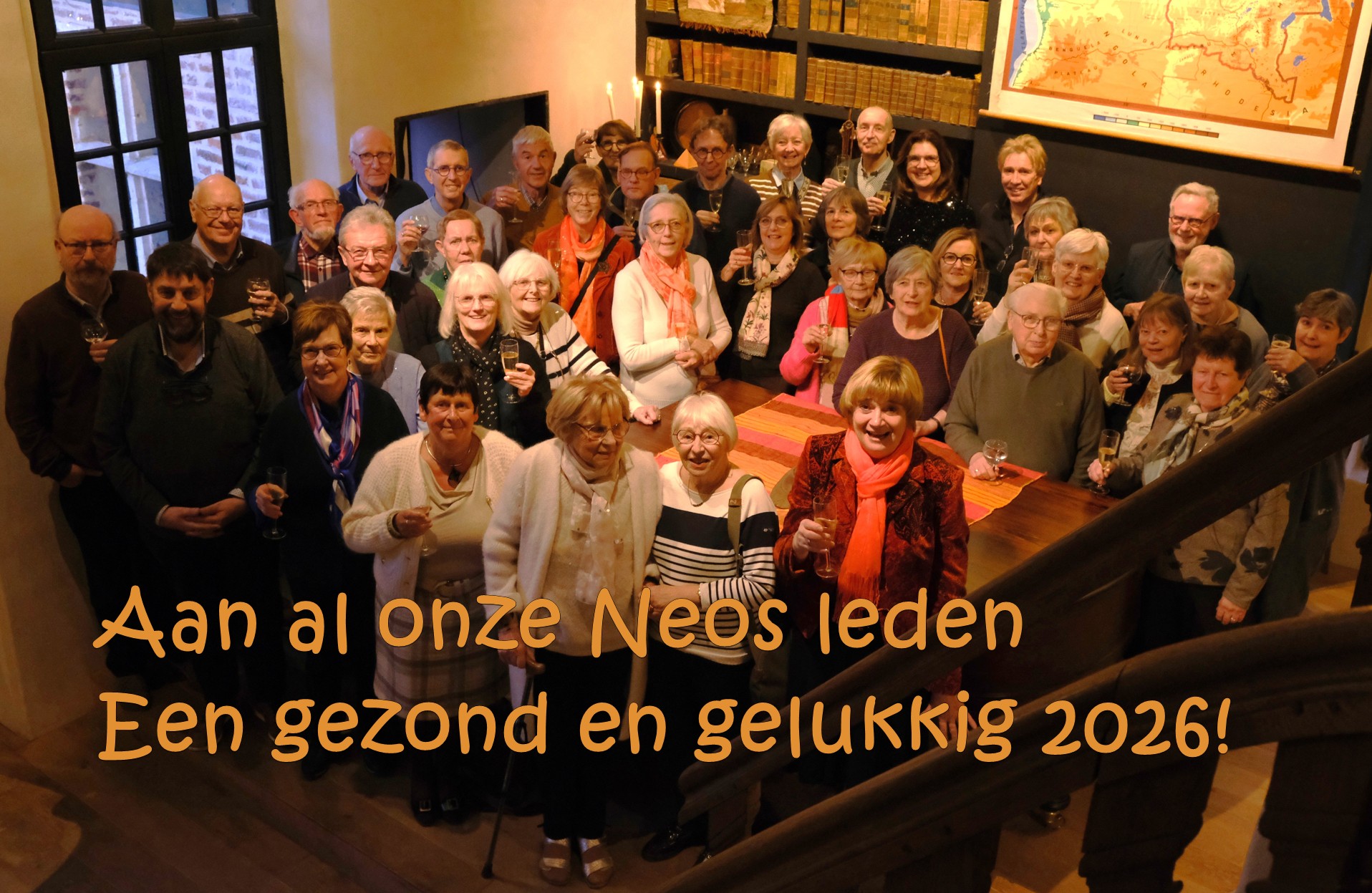 Groepsfotot Met Wensen