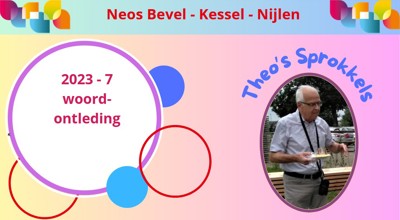 2023 - 07 - woordontleding