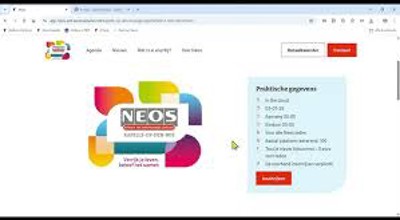 Inschrijving via website
